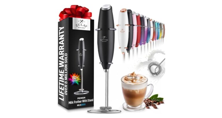 zulay kitchen milk frother